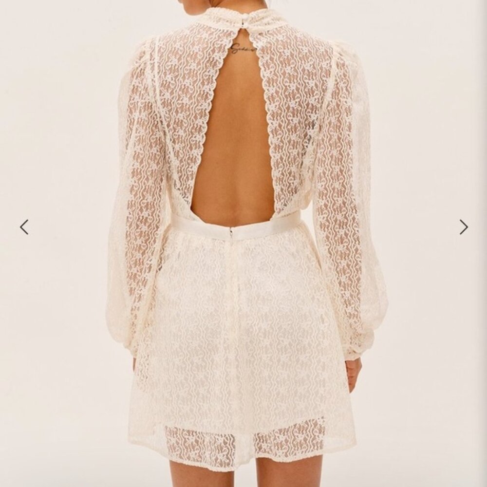 Lace mini dress | For Love & Lemons